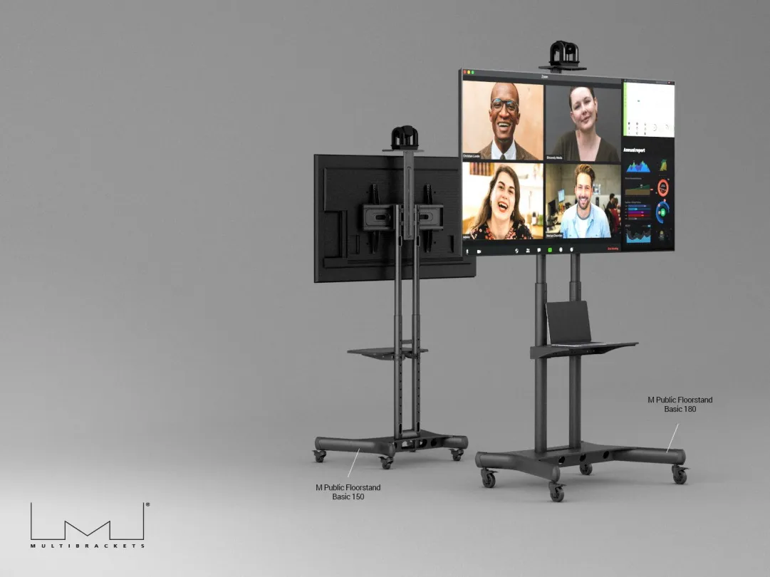 M Public Floorstand Basic 180 incl shelf