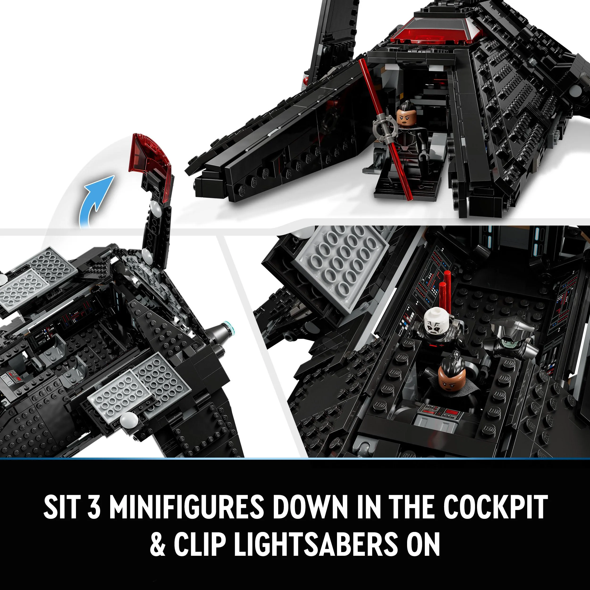 Lego Star Wars The Scythe - Grand Inquisitors Transport Ship 75336