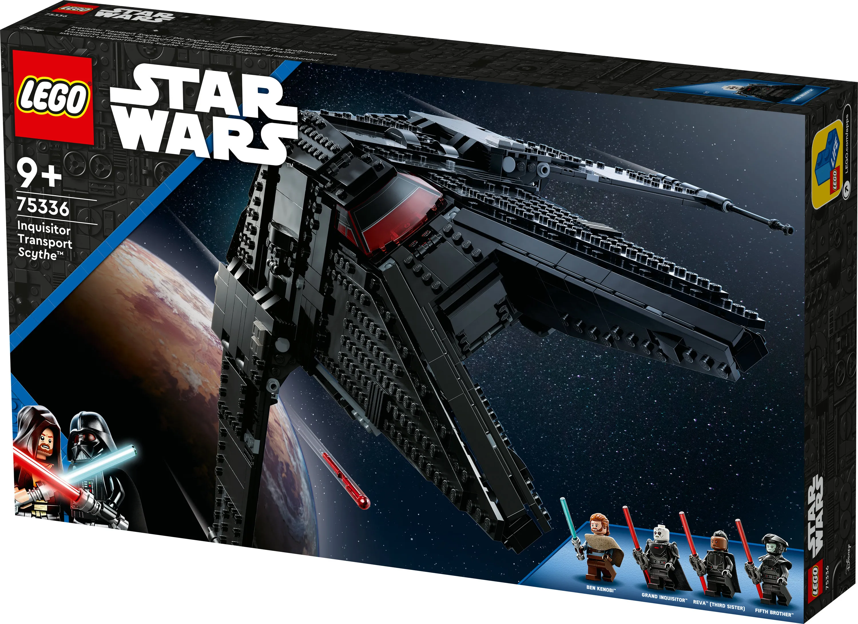 Lego Star Wars The Scythe - Grand Inquisitors Transport Ship 75336