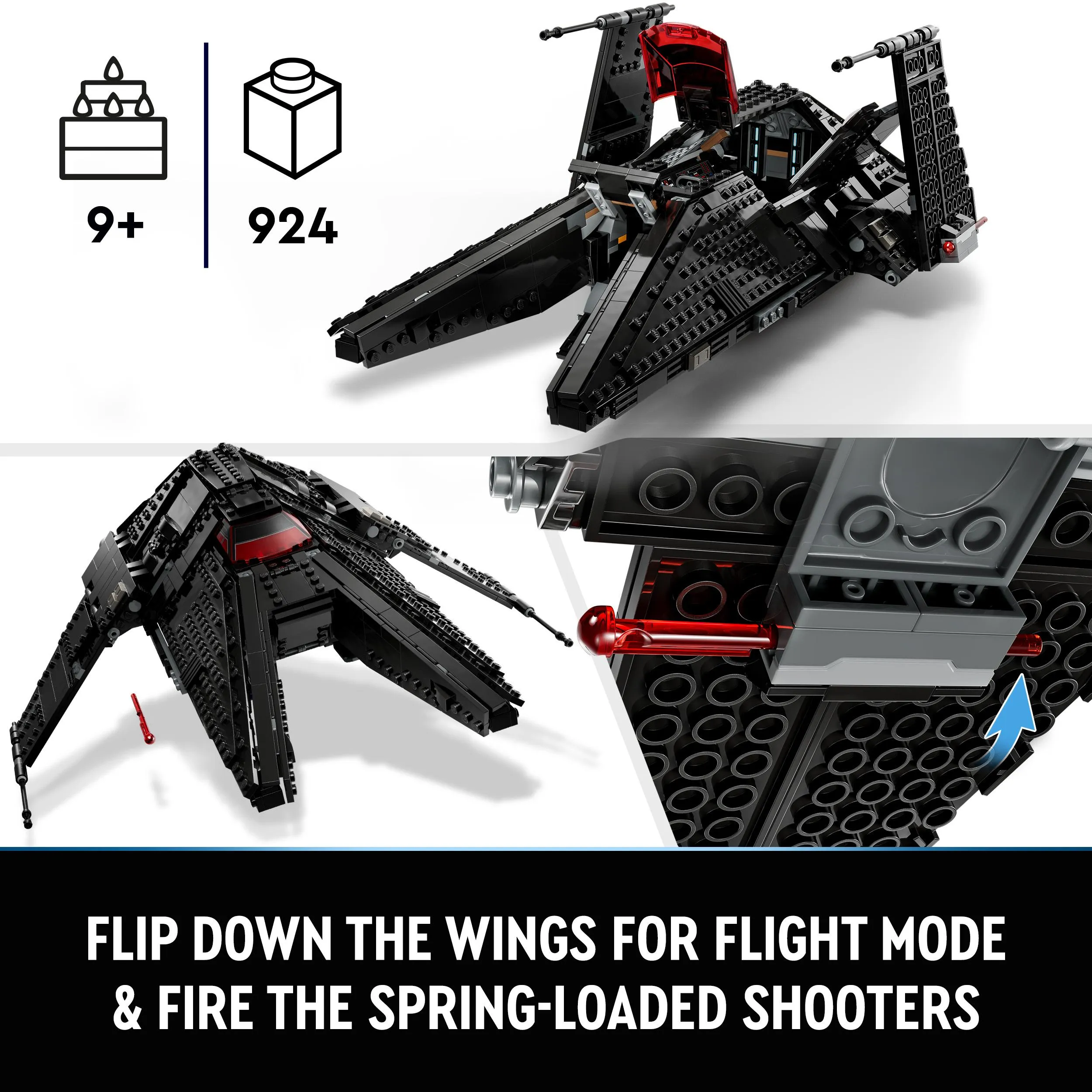 Lego Star Wars The Scythe - Grand Inquisitors Transport Ship 75336