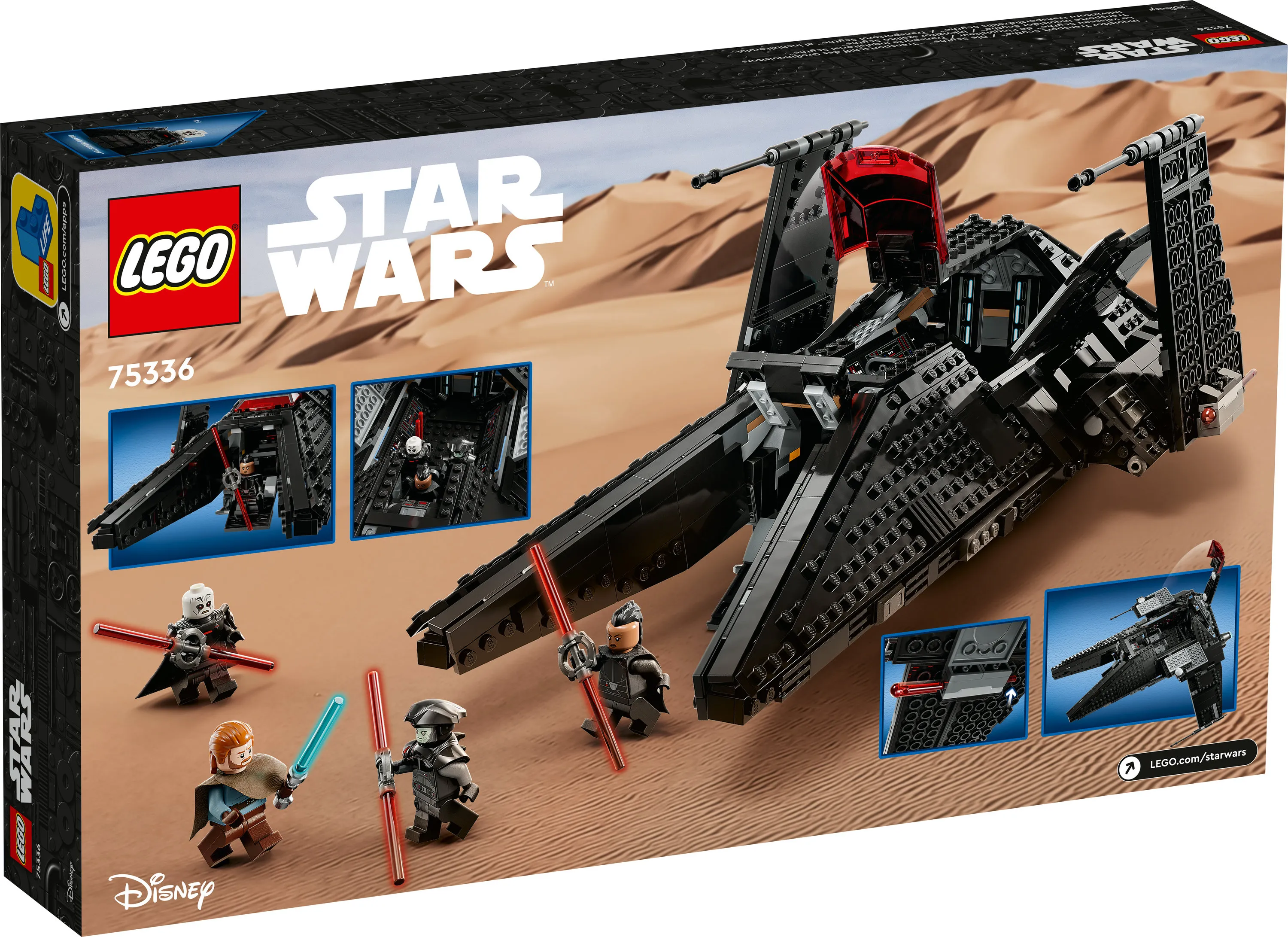 Lego Star Wars The Scythe - Grand Inquisitors Transport Ship 75336
