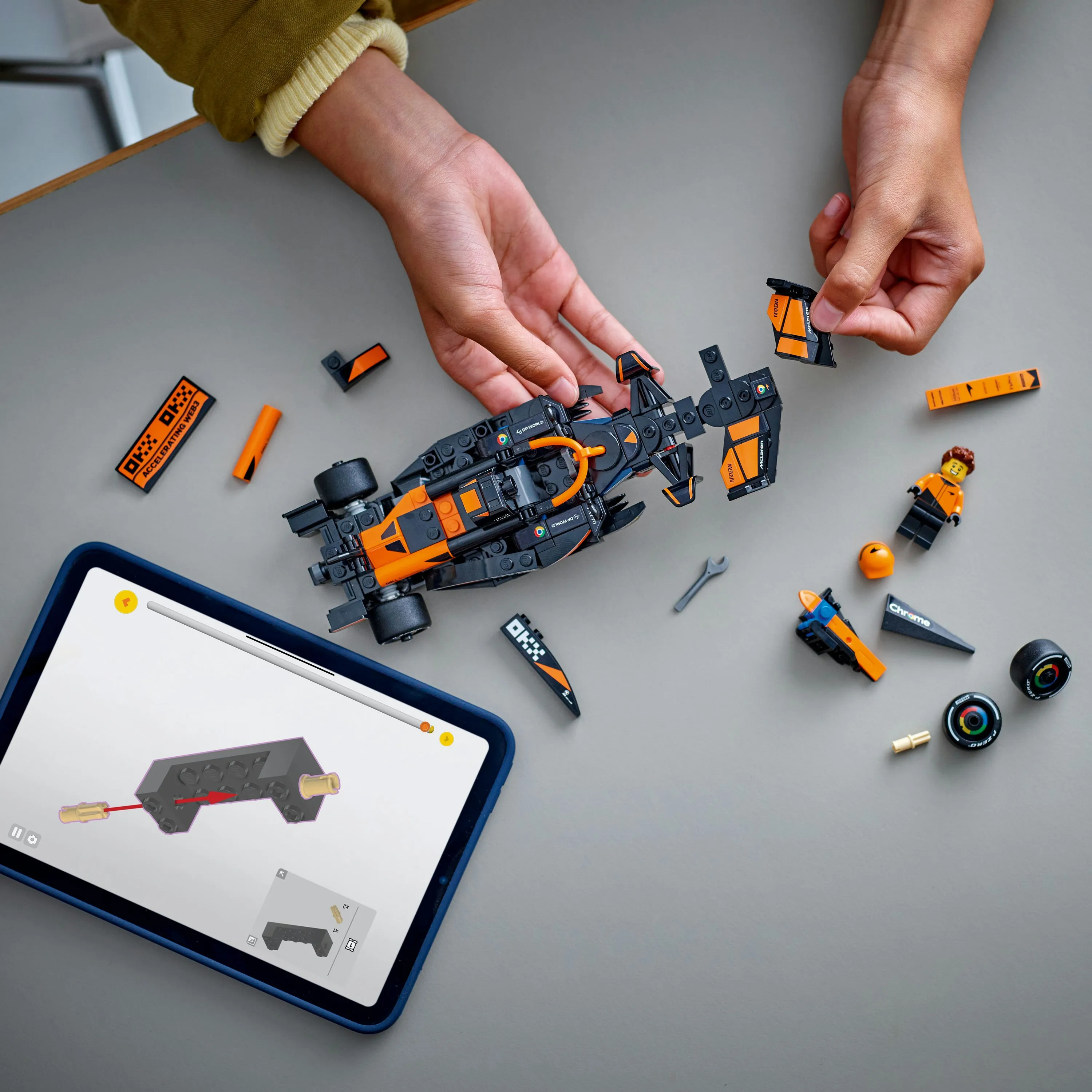 LEGO Speed Champions McLaren F1 Team MCL38 Racerbil 77251