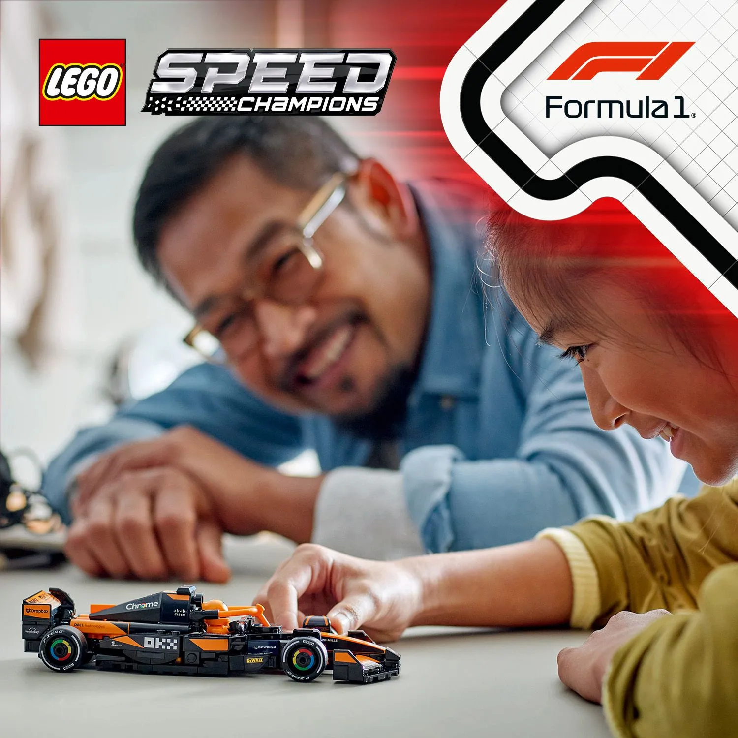 LEGO Speed Champions McLaren F1 Team MCL38 Racerbil 77251