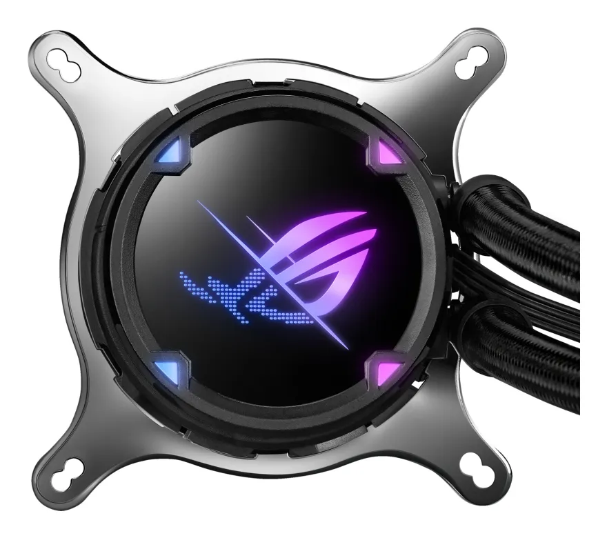 Asus ROG Strix LC II 240mm ARGB -nestej&auml;&auml;hdytin, musta