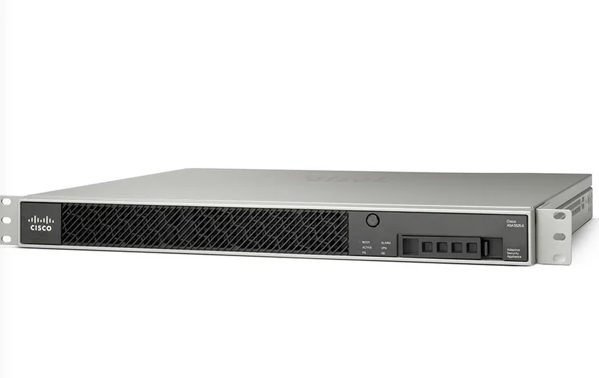 Cisco ASA 5525-X - Turvalaite - 8 porttia - GigE - 1U - telineeseen asennettava - sek&auml; FirePOWER Services