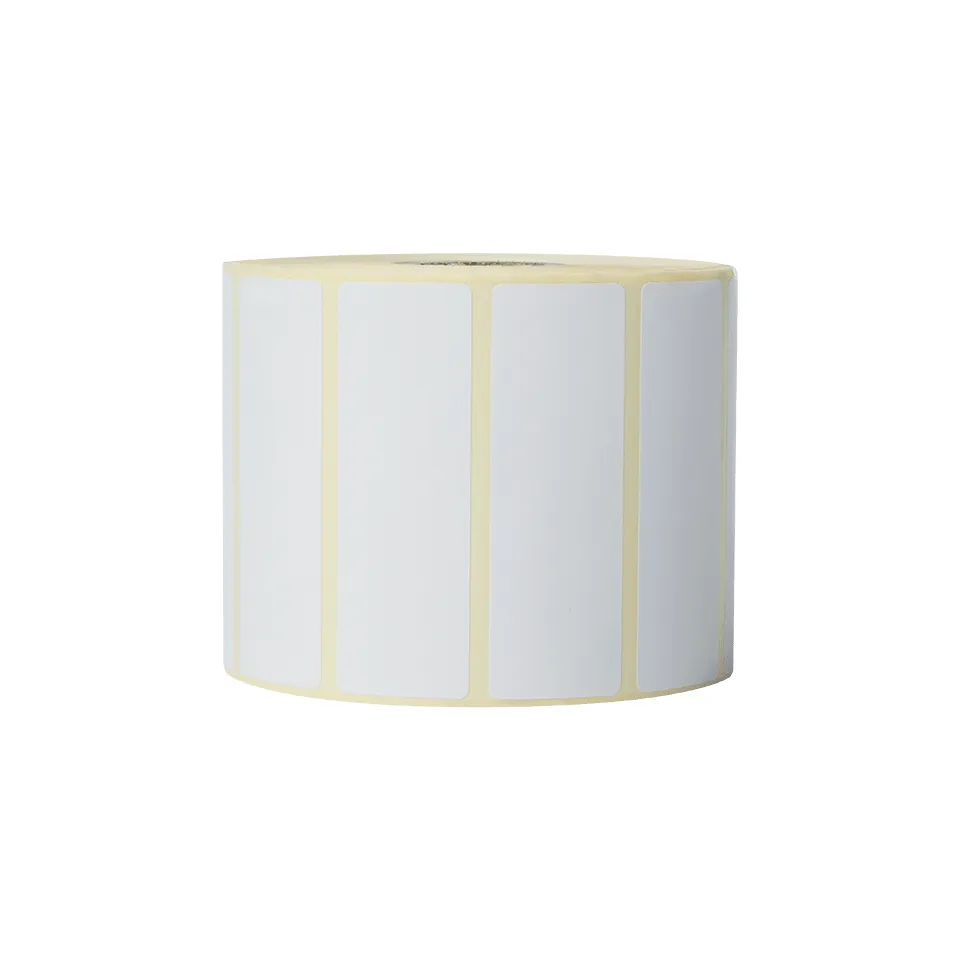 BROTHER DIRECT THERMAL LABEL ROLL 76X26 MM / 1900 LABELS/ROLL (8 ROLLS/CARTON)