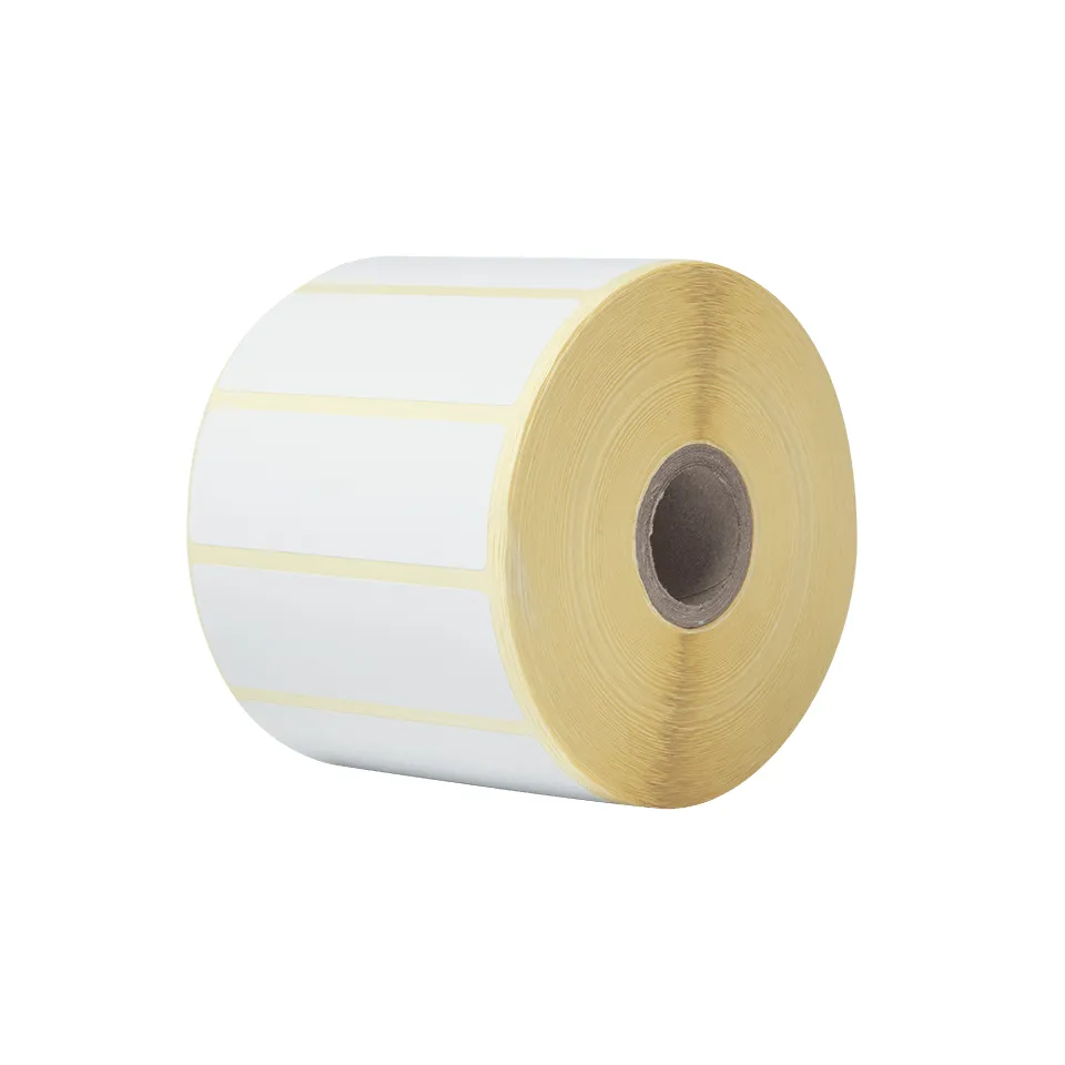 BROTHER DIRECT THERMAL LABEL ROLL 76X26 MM / 1900 LABELS/ROLL (8 ROLLS/CARTON)