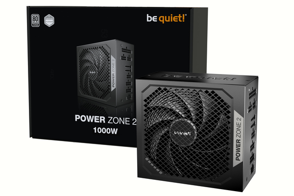 be quiet! POWER ZONE 2 1000W -virtal&auml;hde, 80 Plus Platinum