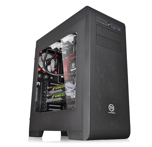 Thermaltake Core V41 Midi Tower black Side window