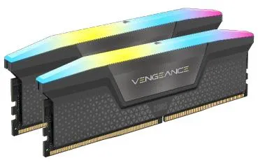 Corsair VENGEANCE RGB 32 Gt (2 x 16 Gt) DDR5 5600 MHz, CL40 -muisti, viile&auml;n harmaa (EXPO)