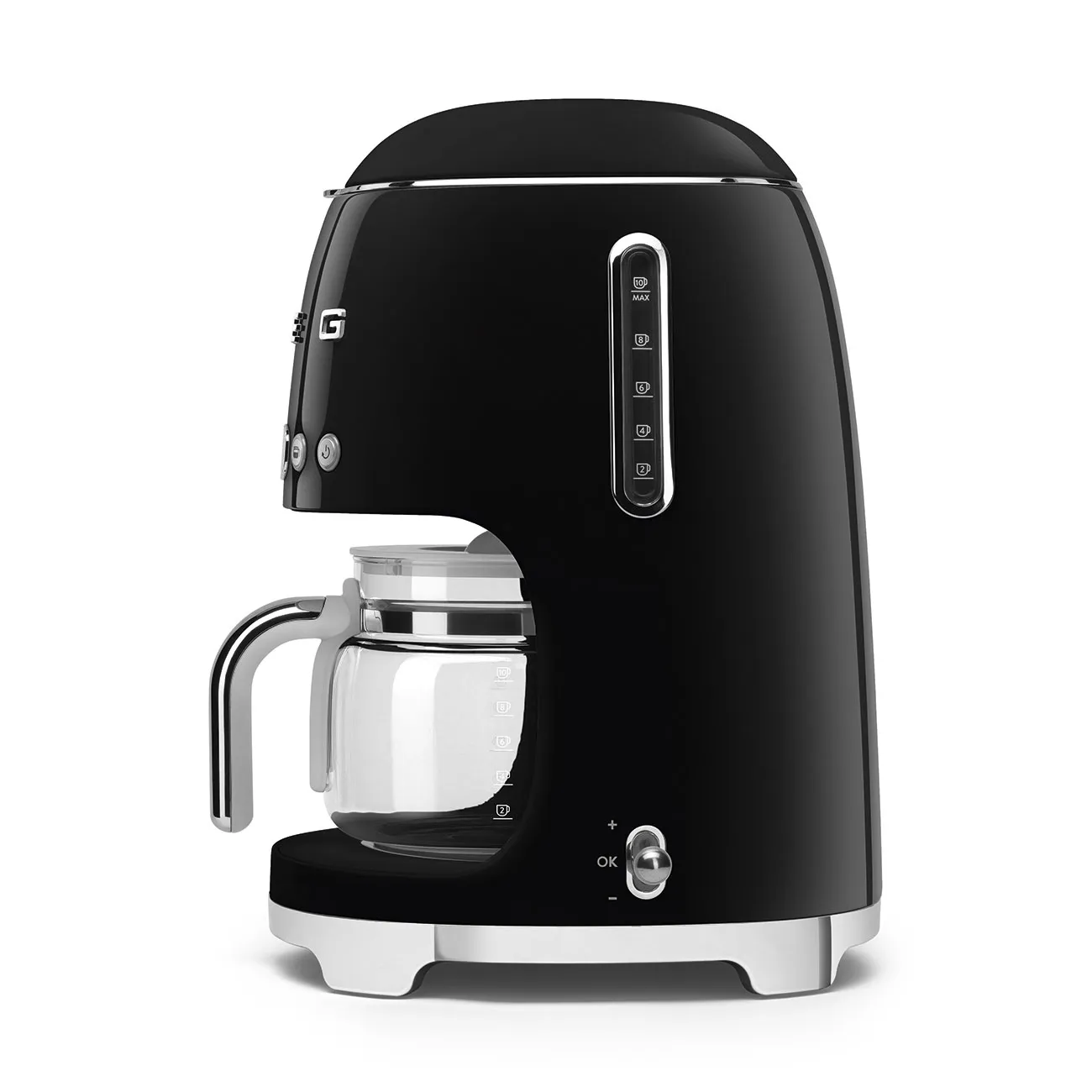 Smeg 50s Style - kaffebryggare, Svart