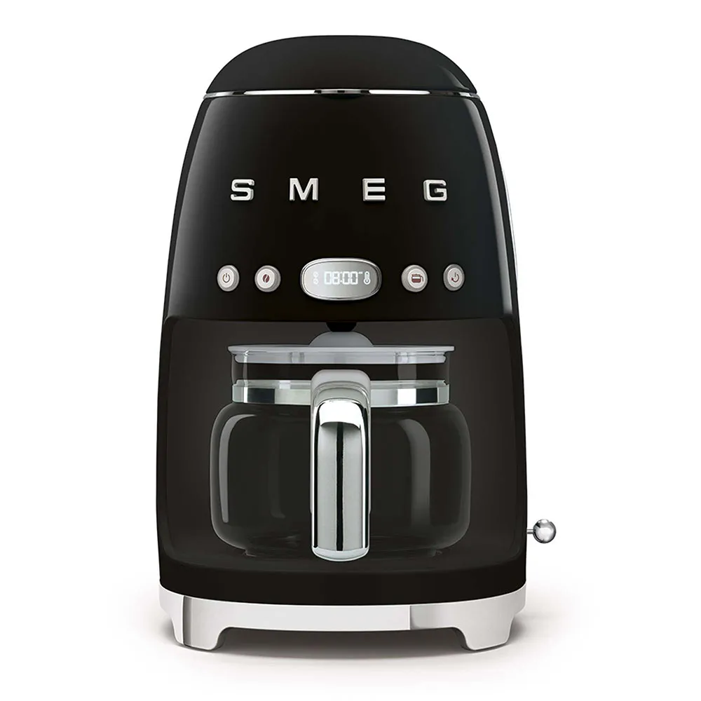 Smeg 50s Style - kaffebryggare, Svart