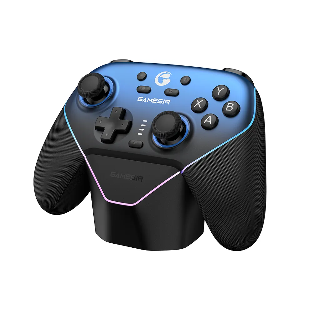 GameSir T4n Pro Multiplatform Gamepad -tr&aring;dl&ouml;s controller, bl&aring; (Hall-Effect Sticks)