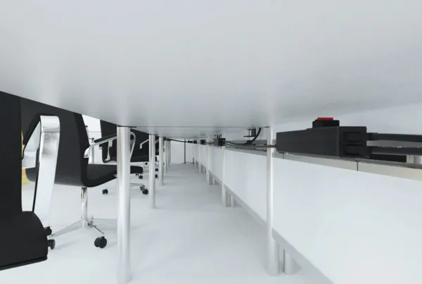 Deltaco Office - under-desk Outlet, 4 outlets