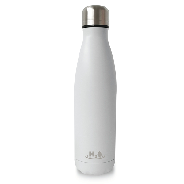 Puro H2O-pullo, 750 ml, valkoinen Puro H2O-pullo, 750 ml, valkoinen