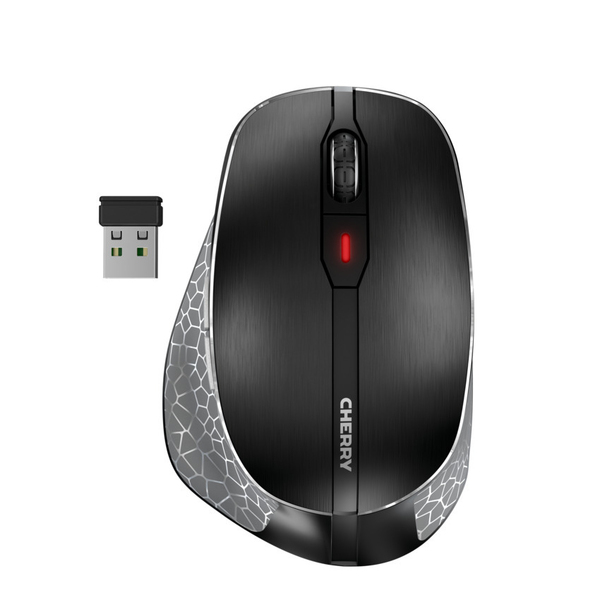 Cherry MW 8C Ergo - wireless mouse, Black/Grey