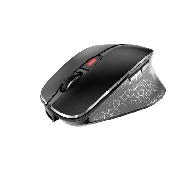 CHERRY MW 8C ERGO Wireless Ergonomic Mouse, Black, Grey