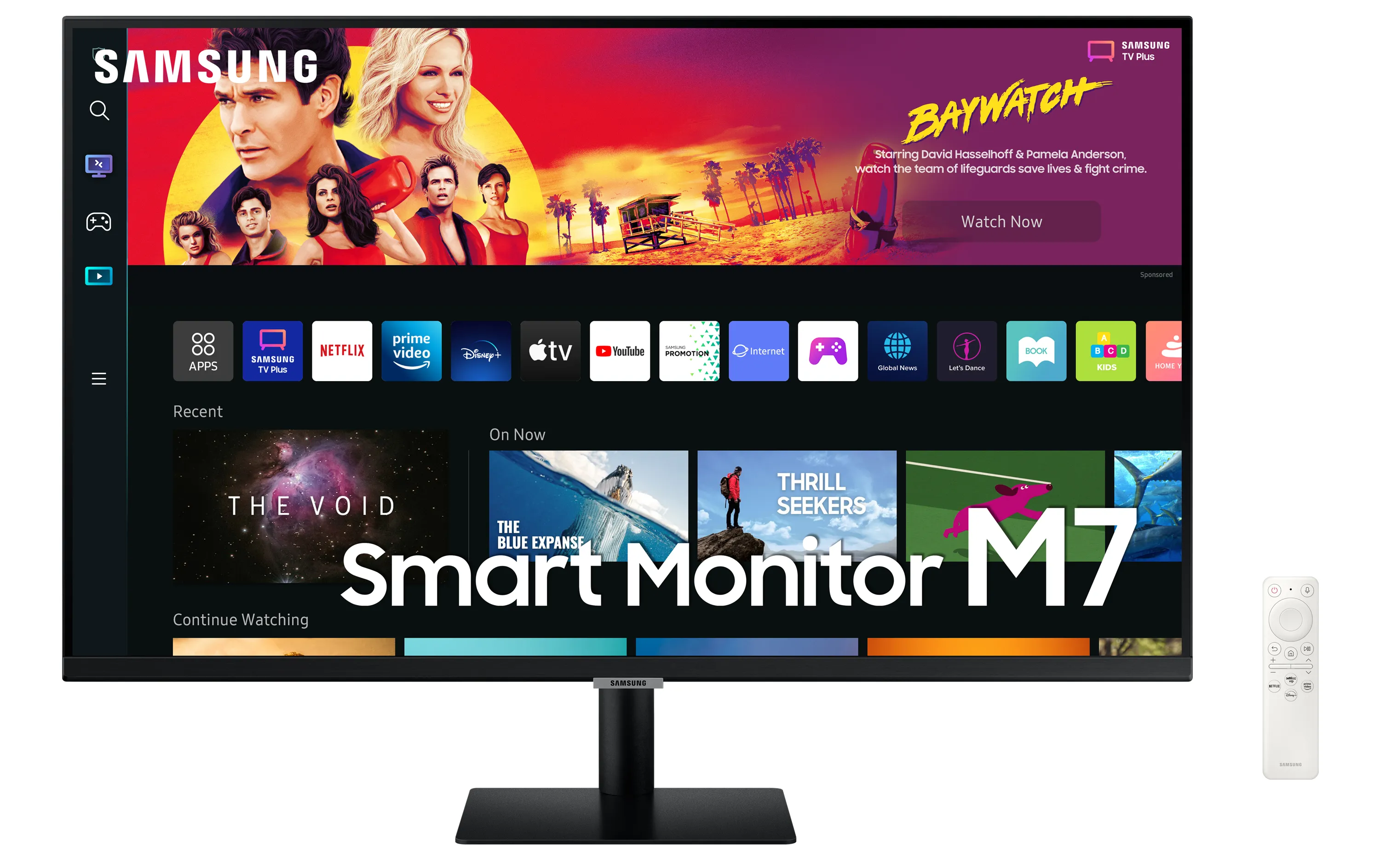 Samsung 32&quot; Smart Monitor M7 S32BM700UP 4K UHD, USB-C, VA - monitor, Black