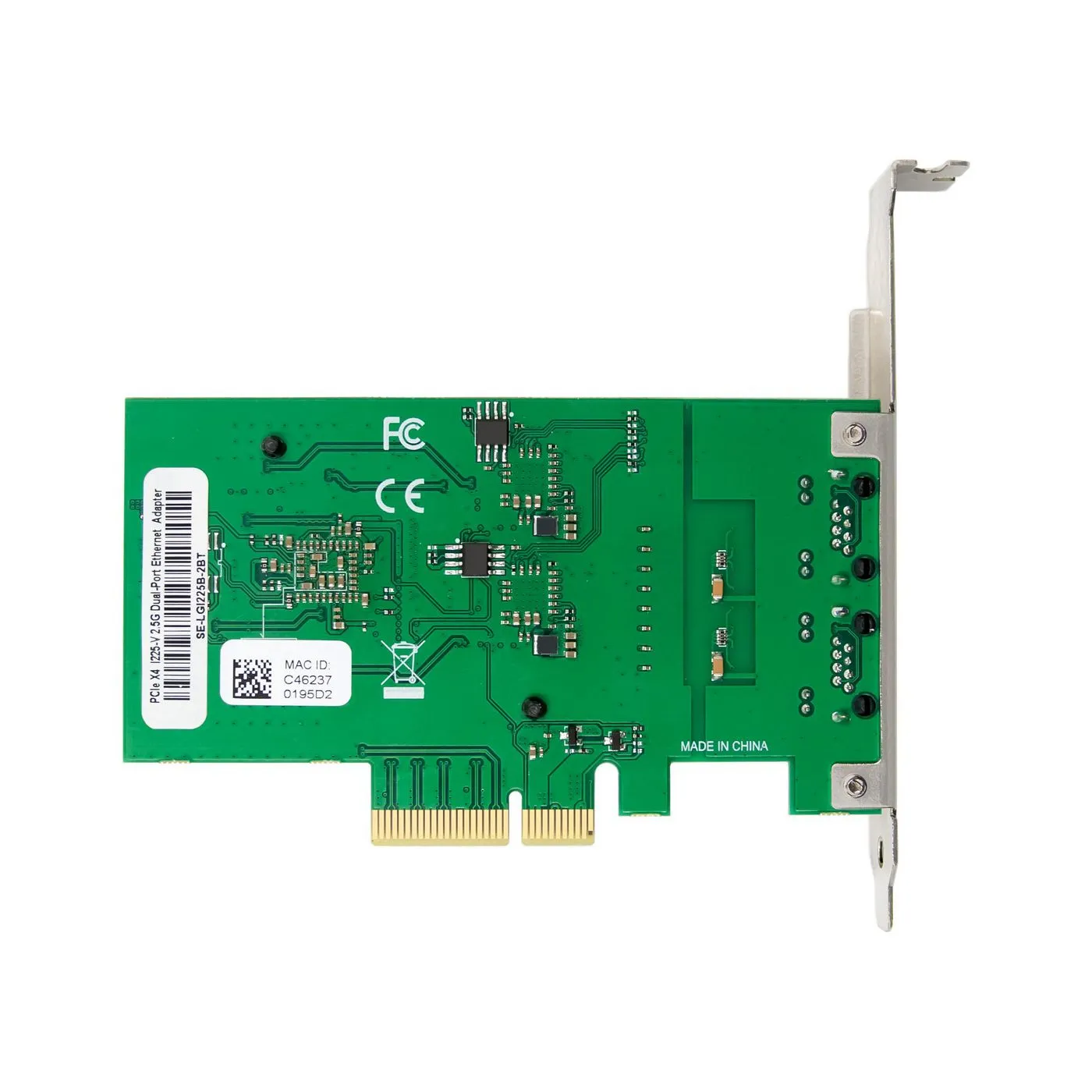 Microconnect MC-PCIEX4-I225-T2 - Network Interface Card