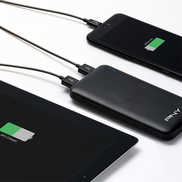 PNY Slim - powerbank, 10000 mAh, Black