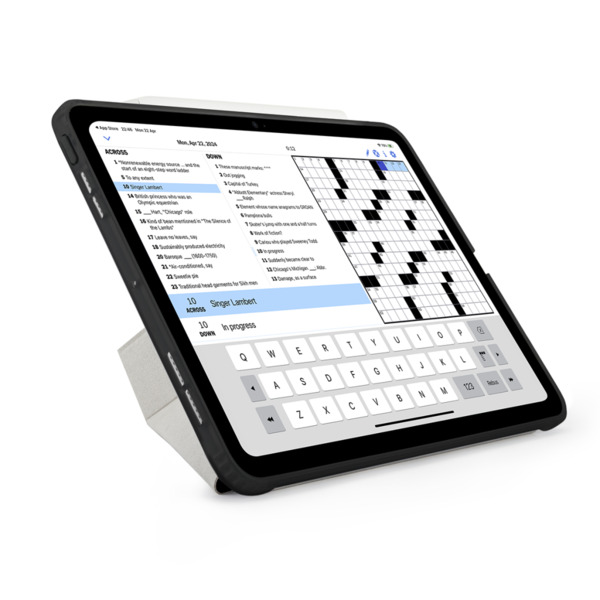 Pipetto iPad Pro 11 (2024) Origami No1 Original Case - kotelo, musta