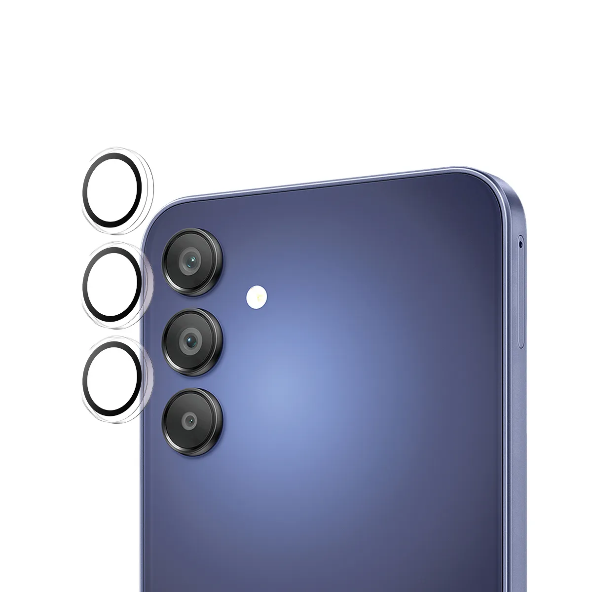 PanzerGlass Hoops Galaxy A15 kameralinsskydd, Transparent