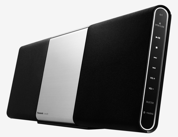 Panasonic SC-ALL5CD MULTIROOM, LANGATON ALL -sarja microhifisaja CD soittmella. Musiikin striimaus CD:lt&auml; mihin tahansa ALL sarjan kaiuttimeen. Wifi.