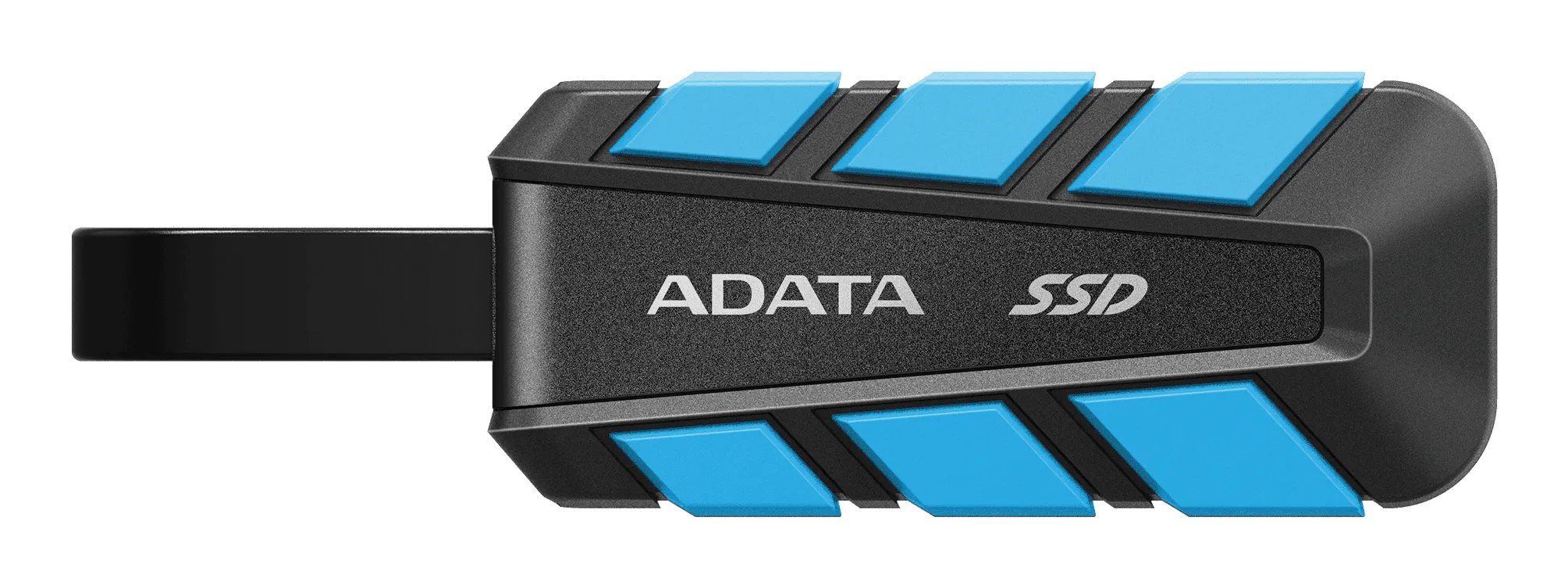 ADATA SC740 500GB USB-C - External SSD, Black, Blue