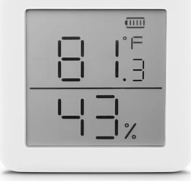 SwitchBot MeterTH S1 - Temperature and humidity sensor, White