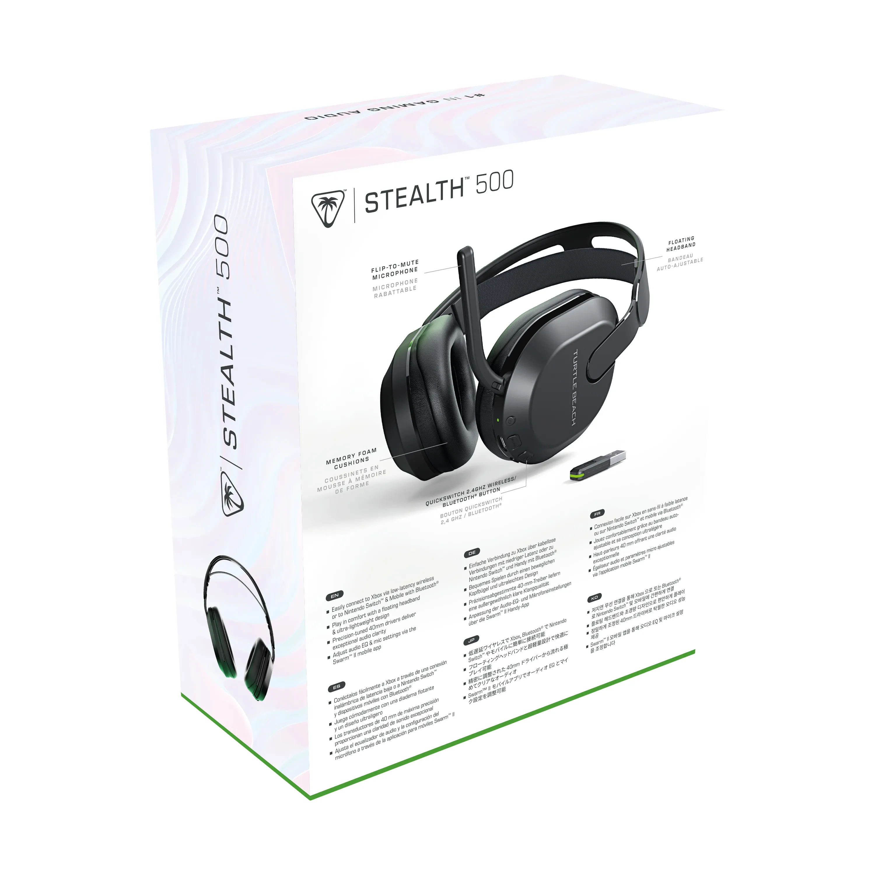 Turtle Beach Stealth 500 for Xbox Wireless Gaming Headset, Black