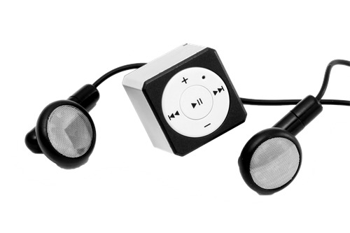 Technaxx MusicMan Mini MP3-spelare, microSD, 3,5 mm, mediekontroller,