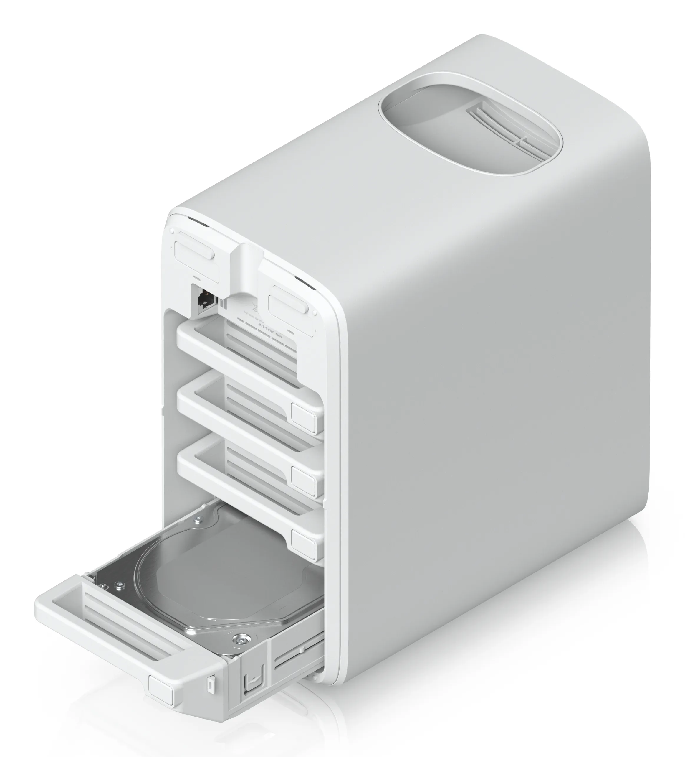UBIQUITI UniFi UNAS 4 - N&auml;tverkslagring, vit