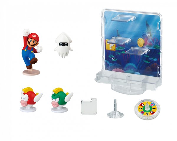 Super Mario Balancing Game Plus Underwater Stage
