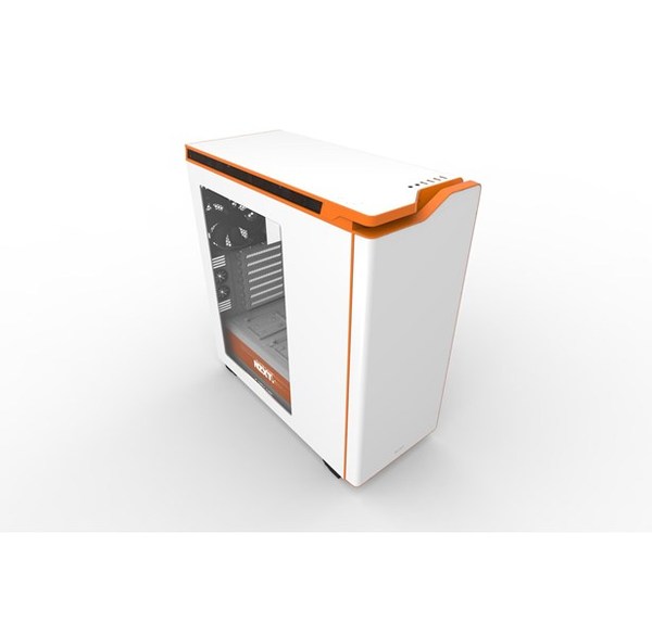 NZXT H440W Silent Ultra - White/Orange