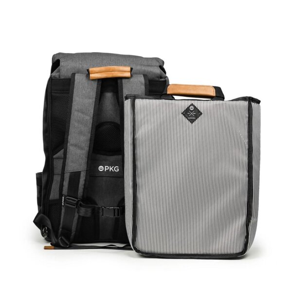 PKG Cambridge II Backpack for up to 16" laptops, Light Gray