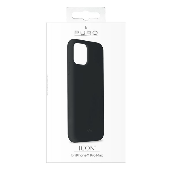 Puro ICON, iPhone 11 Pro Max - Case, Black