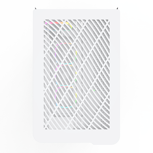 Montech King 95 Pro Curved glass - midicase, white
