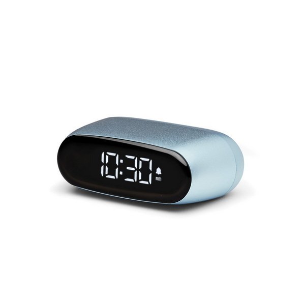 LEXON Minut digital v&auml;ckarklocka LR154LB1 - Ljusbl&aring;