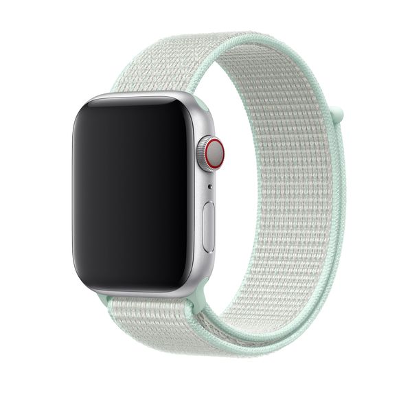 Apple Watch 44 mm Nike-sportloop i Teal Tint