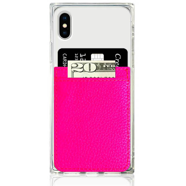 IDECOZ Cardpocket for Mobile Neon Pink