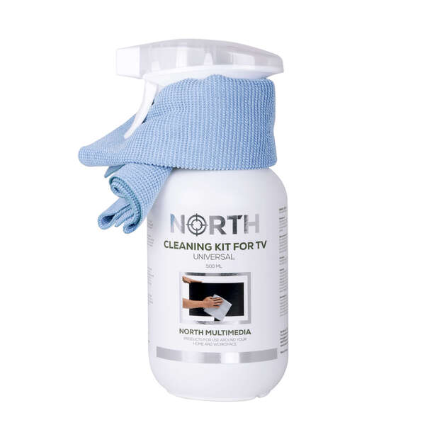 NORTH Cleaning kit TV, Cleaning Spray and Microfiber cloth