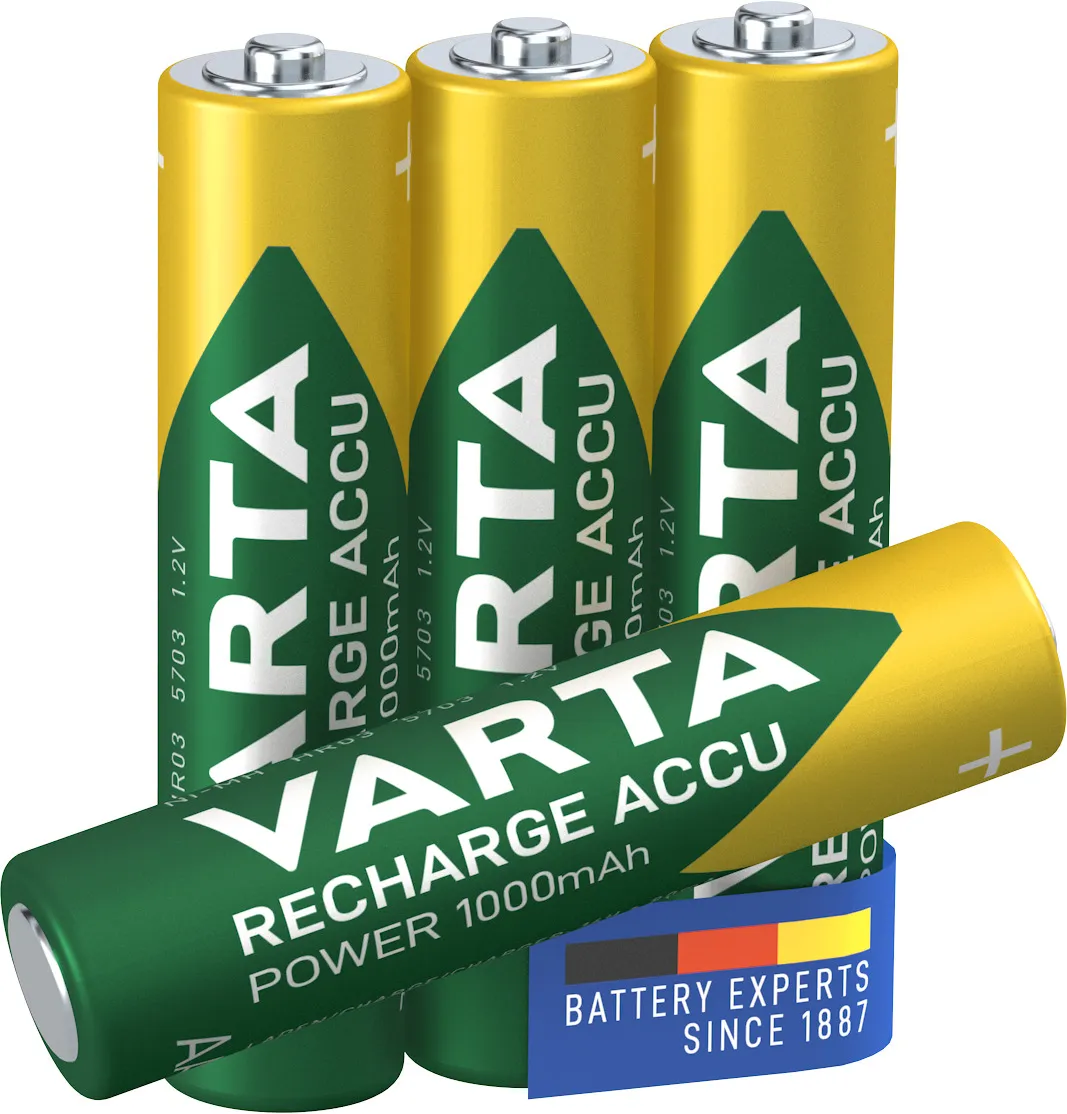 1x4 Pro. NiMH 1000 mAh AAA