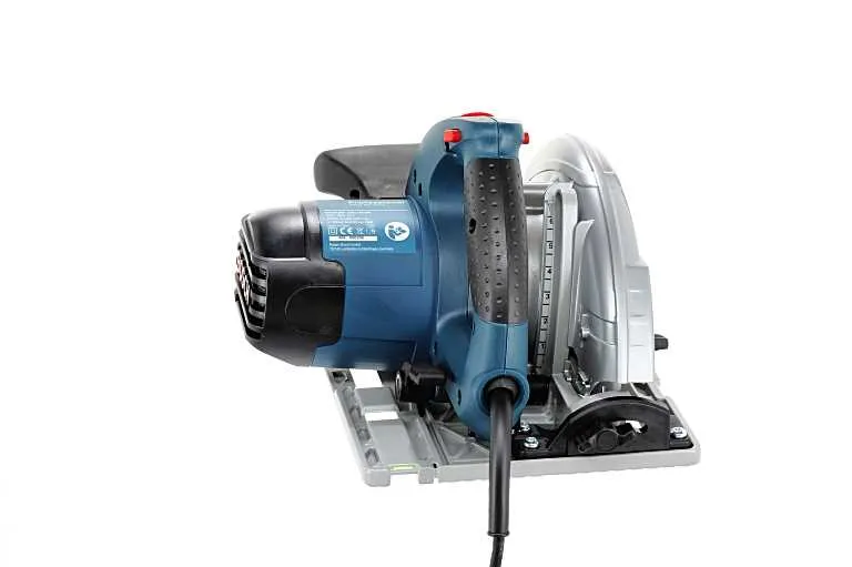 Bosch Hand-held circular saw GKS 65 GCE Professional (blue, 1800 watts, L-BOXX, guide rail FSN 1400)