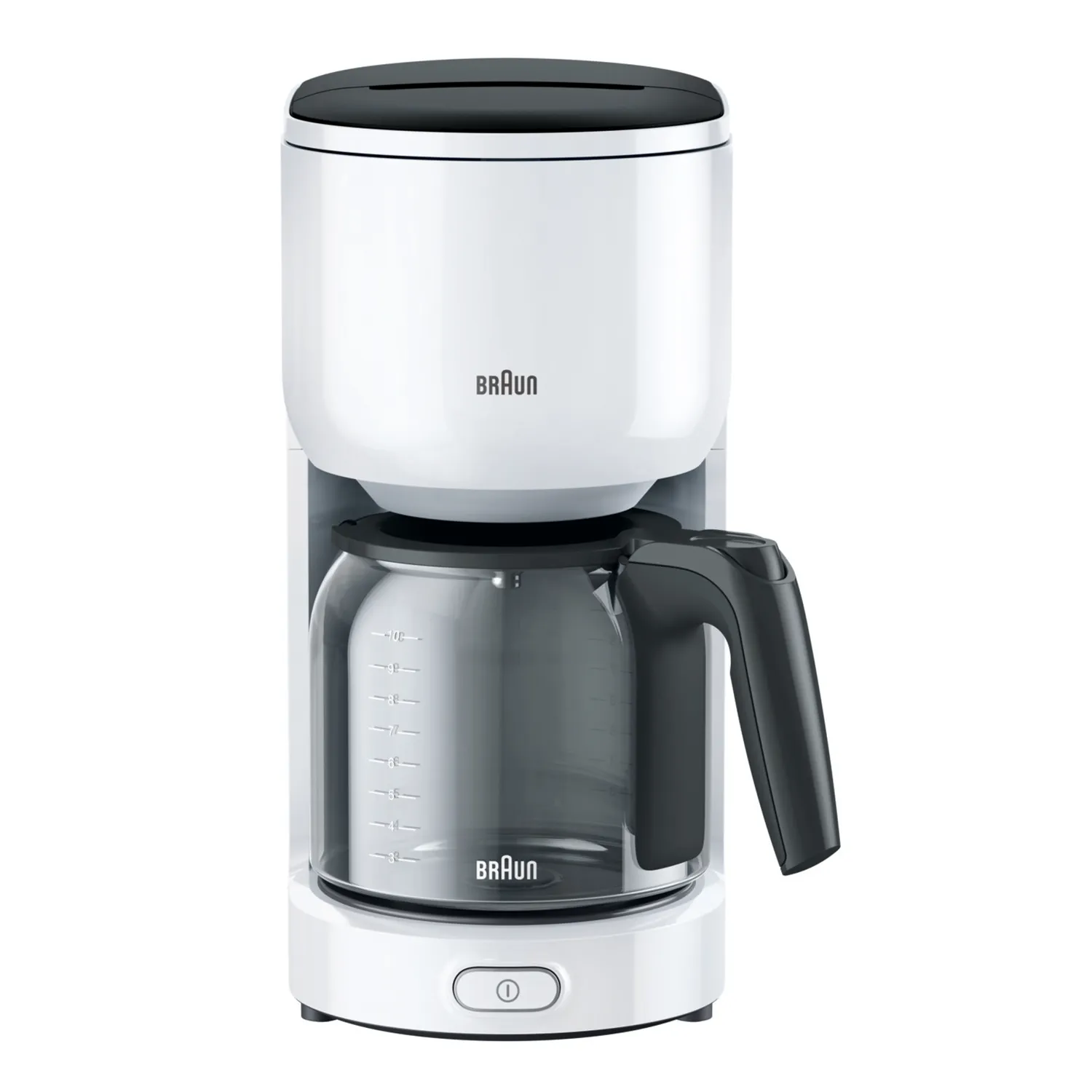 Braun PurEase KF 3120 -kahvinkeitin, valkoinen