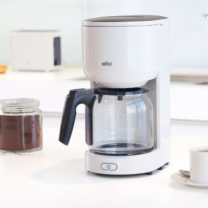 Braun PurEase KF 3120 -kahvinkeitin, valkoinen