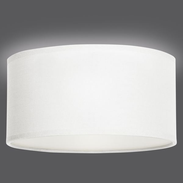 Smartwares Taklampa Textil &Oslash;20cm Vit