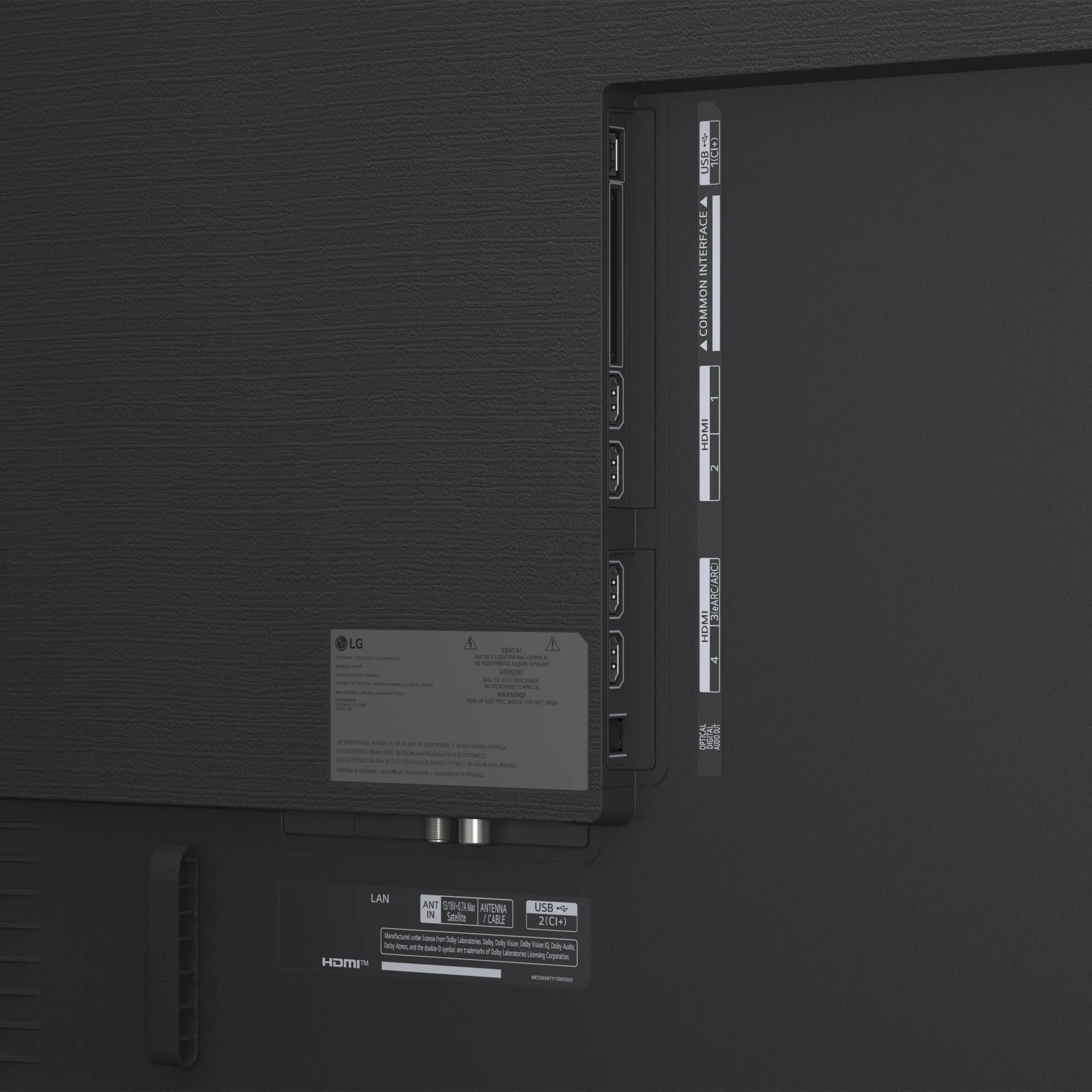 LG 100QNED86A6 100&quot; 4K QNED MiniLED webOS TV, 120 Hz, Dolby Vision, HDR10, HLG