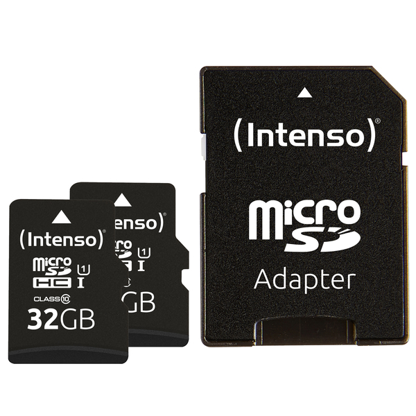 Intenso microSD 2x32GB UHS-I Premium, incl. Adapter