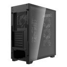 ADATA XPG Valor Air Pro -miditornikotelo ikkunalla, musta