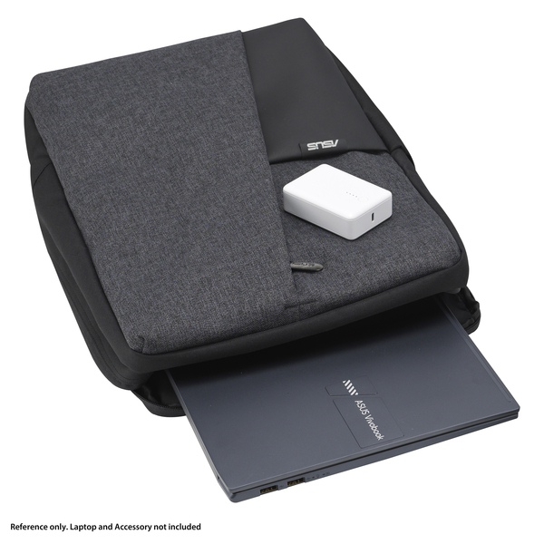 Asus AP4600 - notebook backpack, grey, 17"